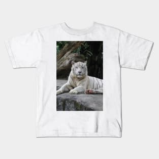 White Tiger 3 Kids T-Shirt